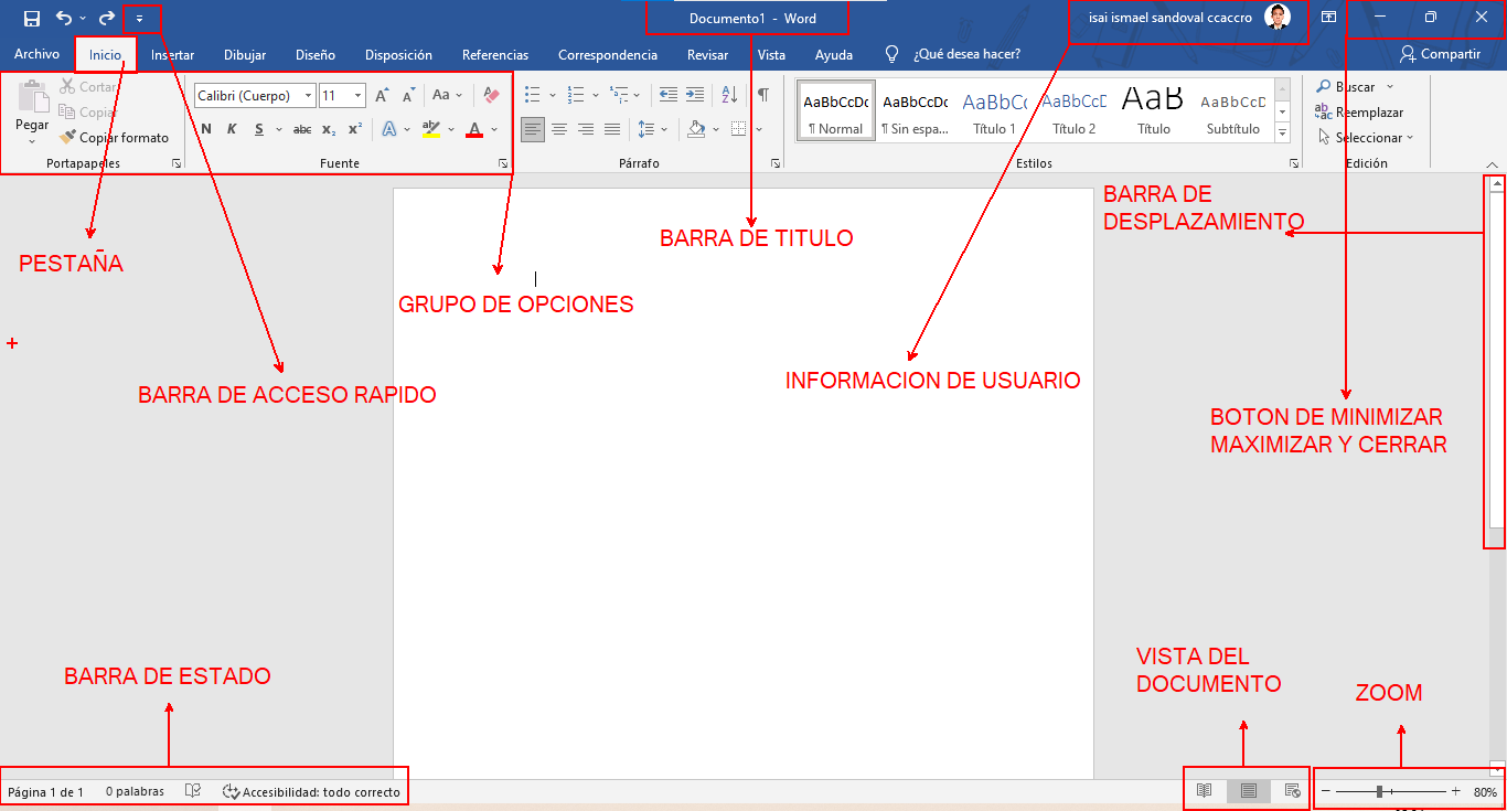 IMG-interfaz de word